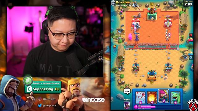 the SECRET Clash Royale Challenges 🍊 смотреть онлайн