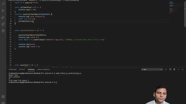 Mastering Synchronous and Asynchronous Programming in Node.js | EP 05 смотреть онлайн