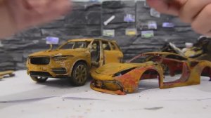 Ferrari и Volvo - Восстановление заброшенных моделей автомобилей. \\ Для подростов и пап!
