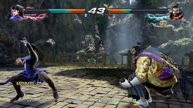 Tekken 7: Zafina Vs Ganryu (Co-Play Mode) смотреть онлайн