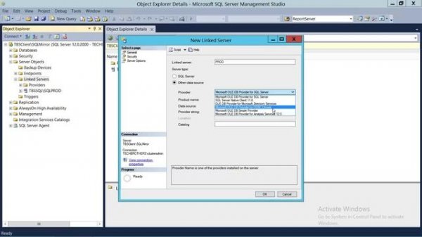 SQL Server DBA Tutorial 115-How to Create Linked server in SQL Server