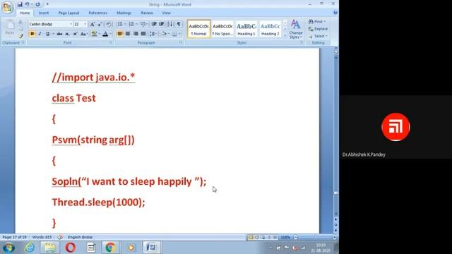 Checked and Un-Checked Exceptions in Java смотреть онлайн