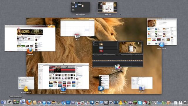 Mac OS X Lion: Mission Control Demo!