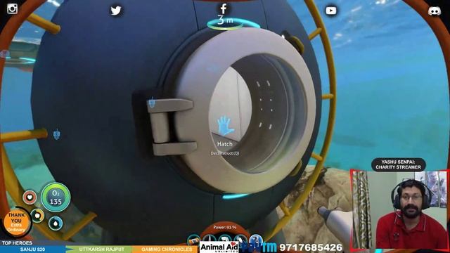 Most Relaxing Game Ever | Subnautica | Survival on Alien Water Planet | Charity Stream | India Live смотреть онлайн