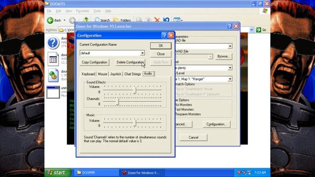 Installing Ultimate DOOM (DOOM 95 Release) on Windows XP смотреть онлайн