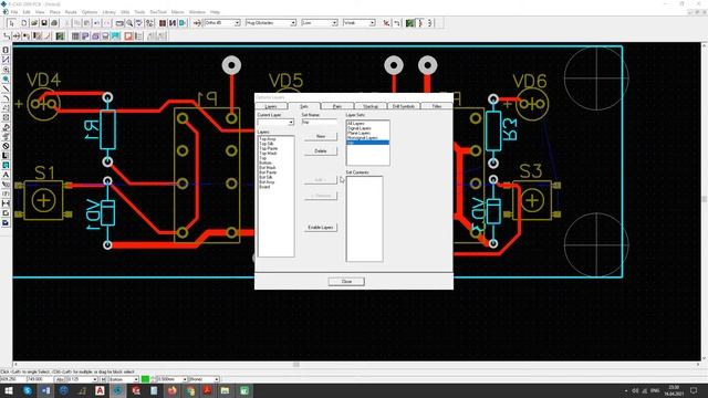 ТРАССИРОВКА ПЕЧАТНОЙ ПЛАТЫ В P-CAD | ПОШАГОВЫЙ РАЗБОР! смотреть онлайн