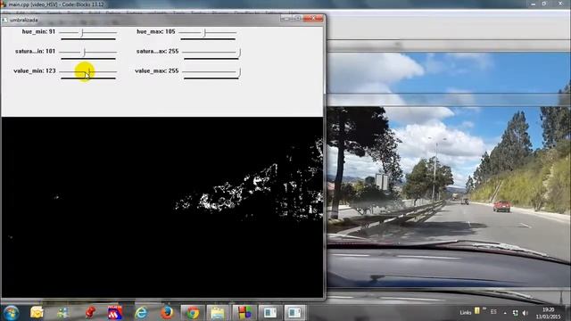 OpenCV Aplicacion 2: Filtro para obtener el color amarillo usando HSV смотреть онлайн