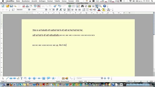 Libre Office 4.3.4 text warping with control character; Bug? смотреть онлайн