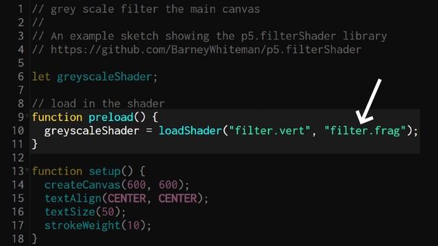 Fullscreen Shader Effects with the p5.filterShader Library смотреть онлайн