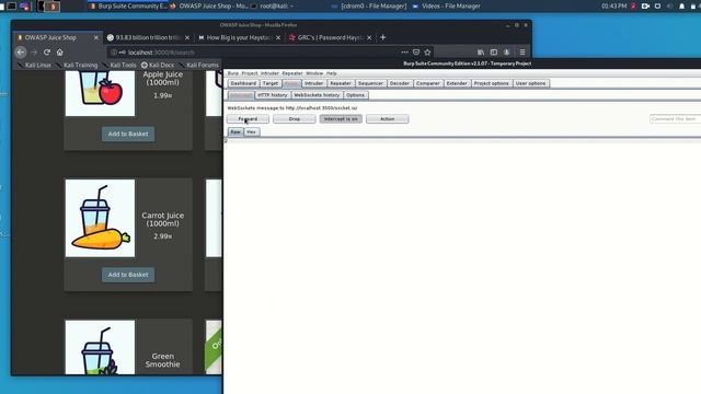 OWASP Juice Shop Solution for Manipulate Basket смотреть онлайн