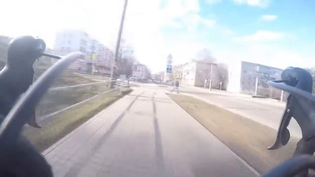 Дневник велосипедиста. Беларусь. Минск. Академия наук - Якуба Коласа. Расстояние 4,2км смотреть онлайн