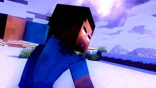 Minecraft Fight Animation - Herobrine