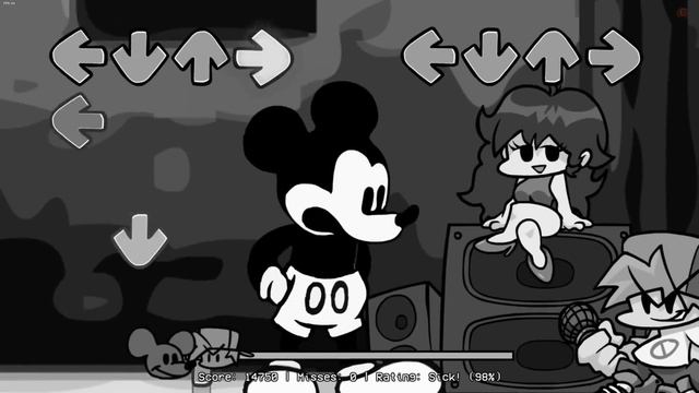 ЖУТКИЙ Микки Маус? Пасхалки и Отсылки (разбор крипипасты) Жуткий мод фнф