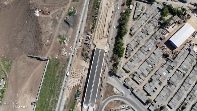 Транспорт. развязка на пересеч. "Пугачёвский тракт - Стромиловское шоссе - ул.Грозненская" / 116 км смотреть онлайн