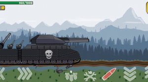 ИГРАЮ ЗА ОГРОМНОГО БОССА PATTE! - TANK BATTLE WAR 2D