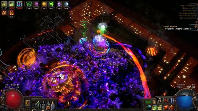 Path Of Exile 3.6 | SkInS - Toxic Rain - Phoenix Boss смотреть онлайн