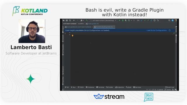 Bash is evil, write a Gradle Plugin with Kotlin instead! by Lamberto Basti | KotLand смотреть онлайн