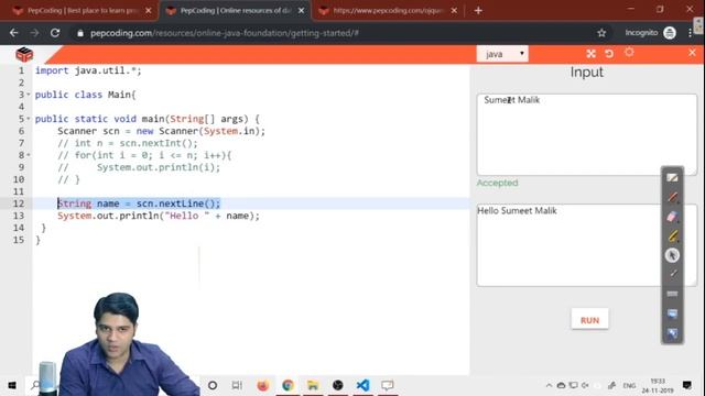 Take Input | Java Foundation Course | Lecture 9 смотреть онлайн