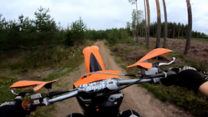 Хард эндуро, мотокросс. KTM SX 125 валим на всю дырку