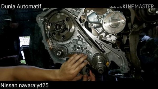 YD25 Timing chain /YD25 Timing chain replacement