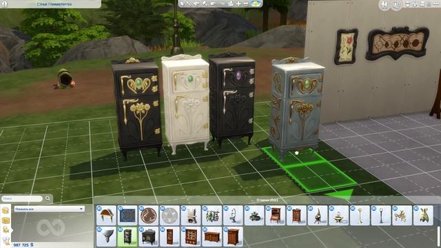 The Sims 4 Мир Магии - Обзор Редактора Строительства смотреть онлайн