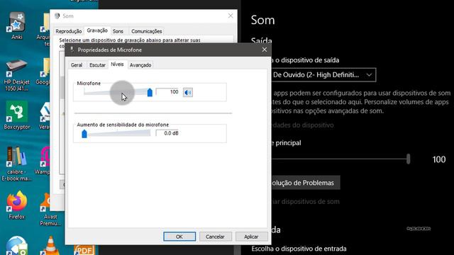 Como Aumentar Volume E Sensibilidade Do Microfone No Windows 10 смотреть онлайн
