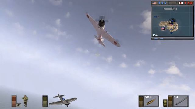 Battlefield 1942 Allied Campaign Mission #6 Battle of Midway смотреть онлайн