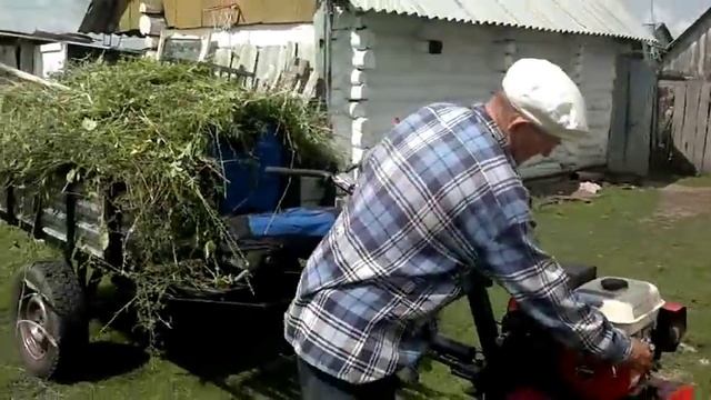 Мотоблок ОКА.САМОДЕЛЬНАЯ ТЕЛЕГА часть №5 ! ДЕЛАЕМ задний борт смотреть онлайн