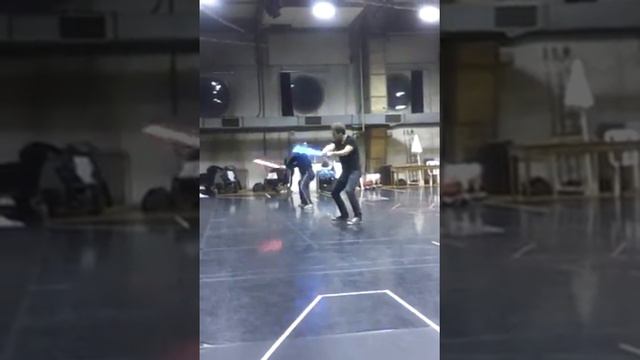 Light Sabre Chatelet Rehearsal смотреть онлайн