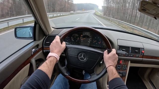 ТЕСТ ДРАЙВ 29 ЛЕТНЕГО МЕРСЕДЕС S-Класса W-140(3.5 ТУРБО-Д 150 Л.С.)ОБЗОР/ВОЖДЕНИЕ ОТ ПЕРВОГО ЛИЦА смотреть онлайн