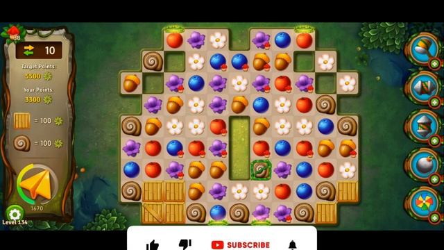 Mystery Forest - Puzzle Games | RKM Gaming | Match 3 Games | Casual Games | Level 134 смотреть онлайн