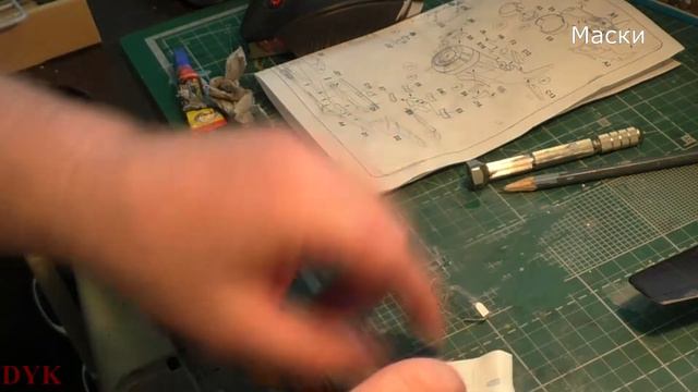 Ла-9 Микромир 1/48 48-005. Полная сборка и окраска