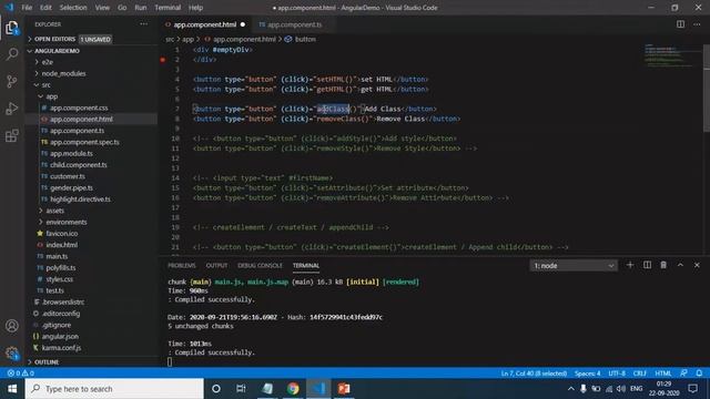 Renderer2 dom manipulation | Part 31 смотреть онлайн