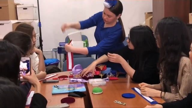 Серый Мокко | Мастер-класс по пошиву татарской женской тюбетейки 鞑靼文化中心手工课 смотреть онлайн