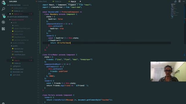 리액트 16 마스터 하기 #5 Error Boundaries with Higher Order Components смотреть онлайн