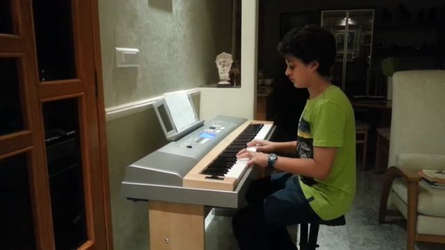 Eye of the tiger-piano смотреть онлайн
