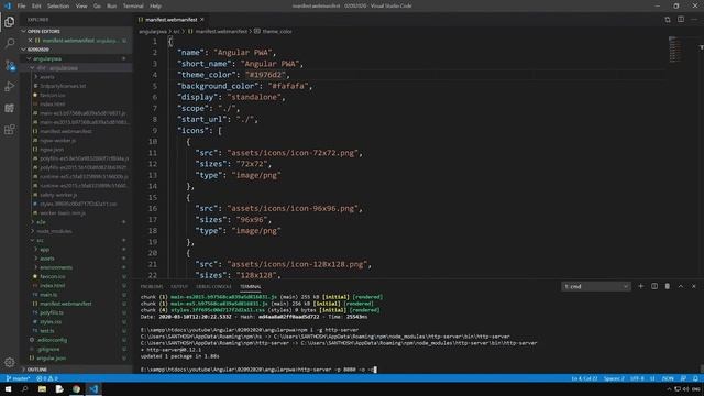 Introduction to Angular Progressive Web App (PWA) on Windows смотреть онлайн