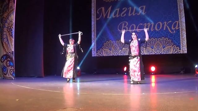 Танцевальная студия Ритм. Саиди на фестивале Магия Востока-2020 в Конаково. смотреть онлайн