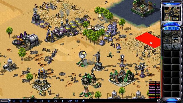 Red Alert 2: REBORN [HARD, 6 Speed] - 2x6 people VS AI | Aud1o, RopeR смотреть онлайн