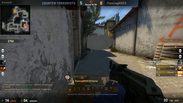 CSGO #17 ? RISQUETO VS JAVA. GANA JAVA. смотреть онлайн