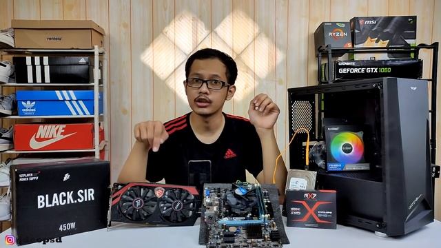 Rakit PC Gaming Paling Banyak Dicari Core i5 3550 + GTX 750 смотреть онлайн