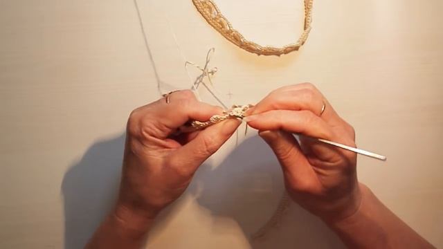 Манжет.  МК. Вязание крючком. ИК.