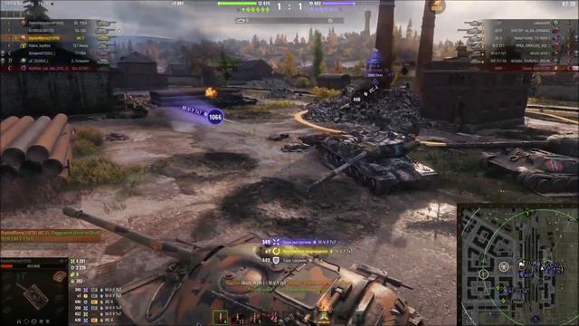 World of tanks. ИС-7. Натиск (Грозовой волк) Когда вроде и без тебя справились бы смотреть онлайн