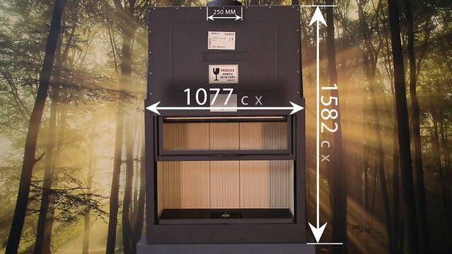 Каминная топка PIAZZETTA MA 262 SL смотреть онлайн