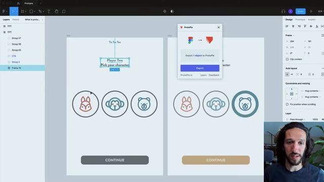 Figma to Protopie with figma plugin смотреть онлайн