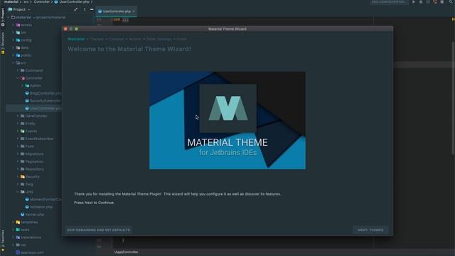 How to install Material UI Theme in PHPStorm, PyCharm, RubyMine, WebStorm, IntelliJ IDEA? смотреть онлайн
