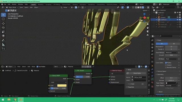 Daft Punk fan album art | Blender Timelapse смотреть онлайн