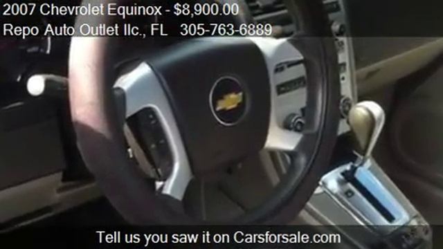 2007 Chevrolet Equinox LS 2WD - for sale in , FL 33314 смотреть онлайн