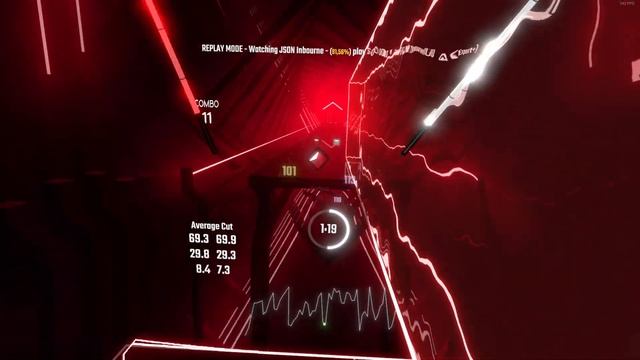 [Beat Saber] iiillluuuvvvUUU - SOOOO | JSON Inbourne | Expert+ 9,20★ | 91,56% | 360,06pp смотреть онлайн