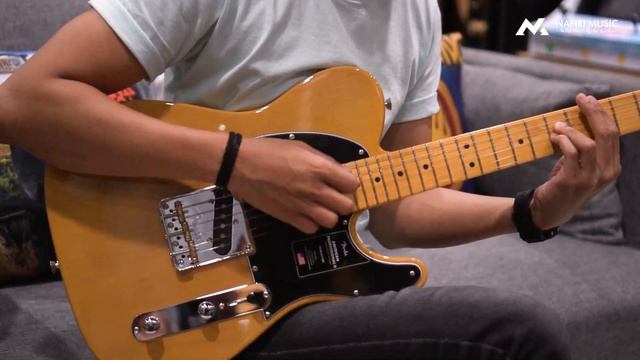 Fender American Professional II Telecaster - Butterscotch Blonde With Maple Fingerboard
